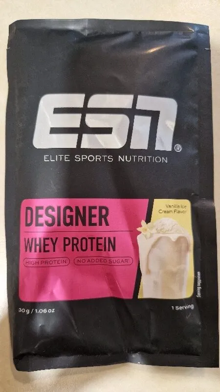 Designer Whey Protein Vanilla Ice Cream