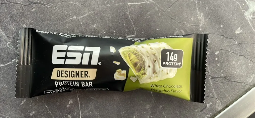Designer Bar White Chocolate Pistachio