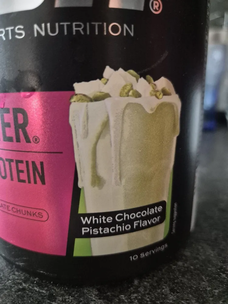 White Chicolate Pistachio Protein Powder