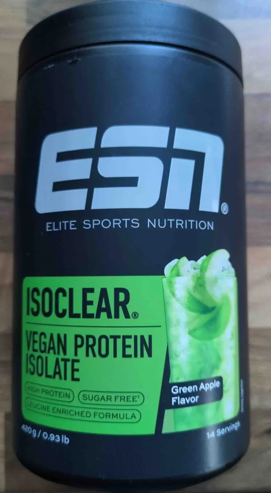 Vegan Protein Isolate - Green Apple Flavor
