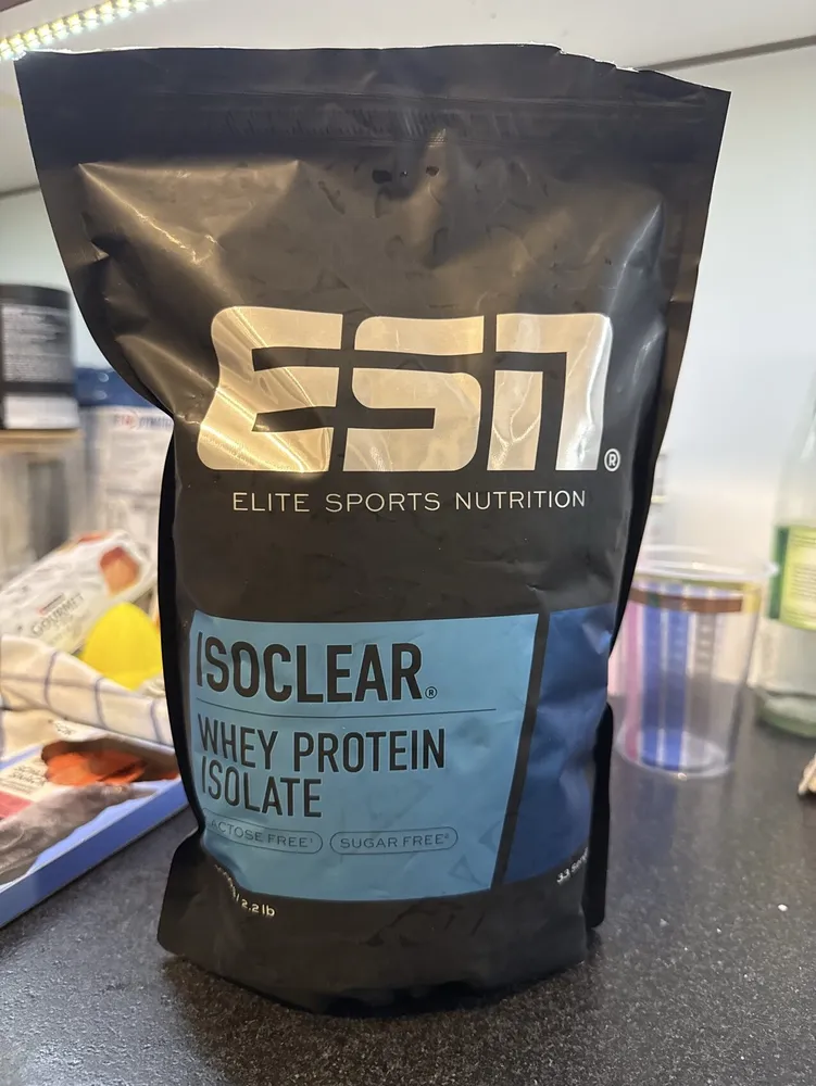 Isoclear Whey Protein Mango peach ice tea