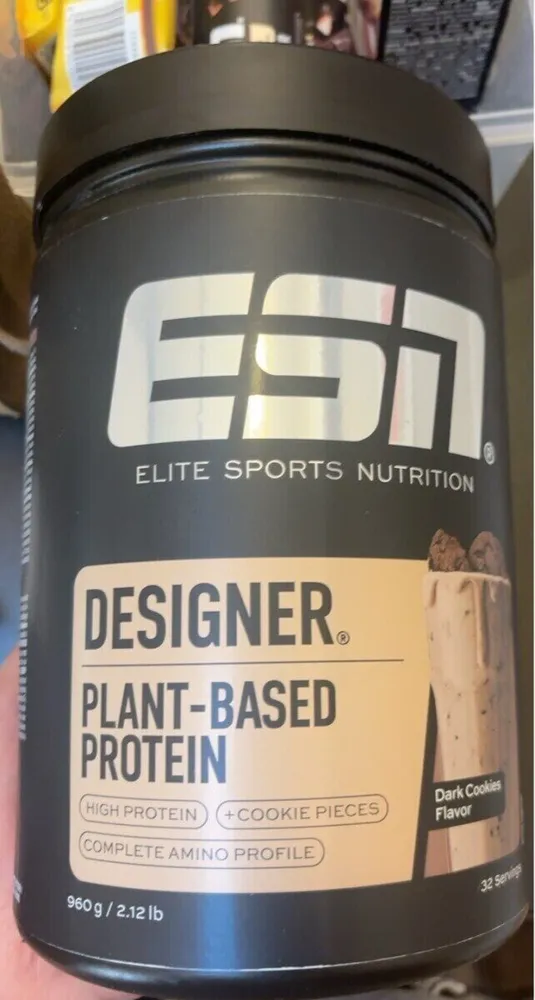 DESIGNER PLANT-BASED PROTEIN Dark Cookies Flavor