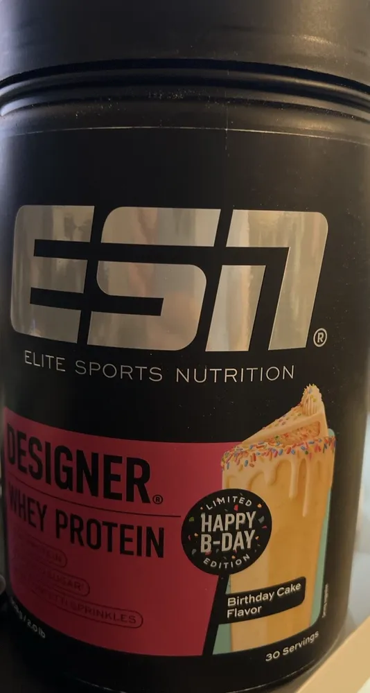 Designer Whey Birthday Cake