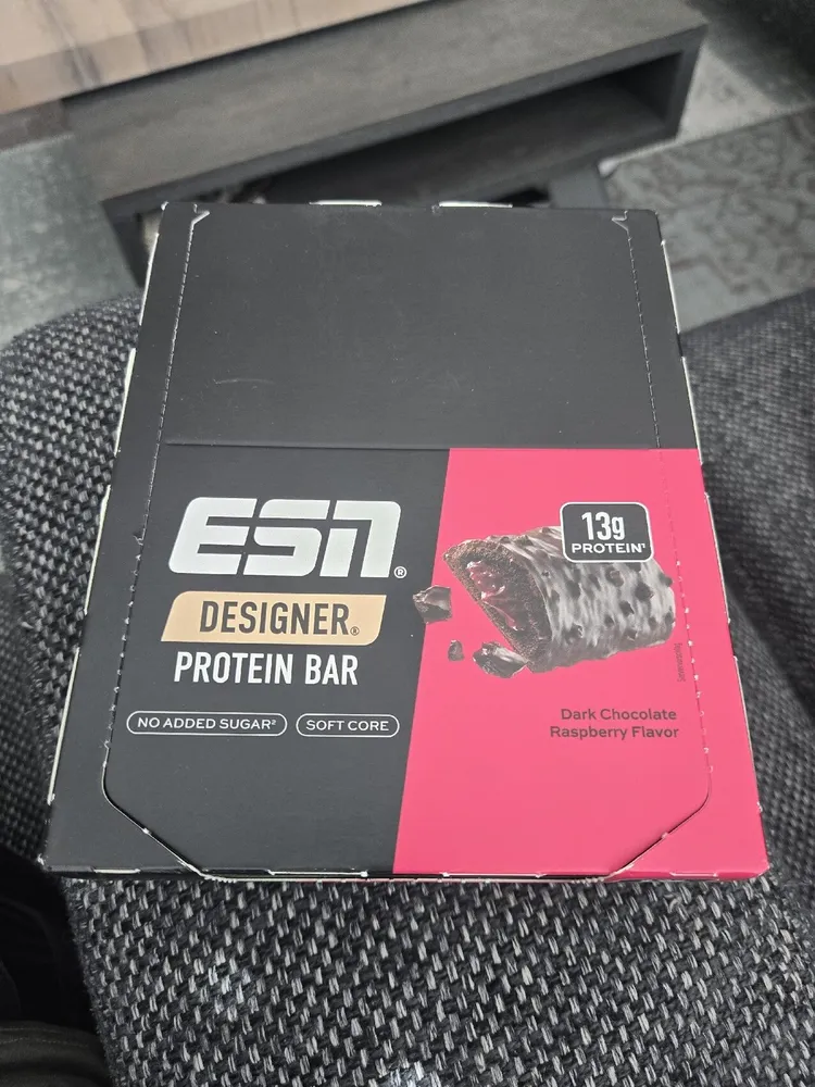 Designer Protein Bar Dark Chocolate Raspberry