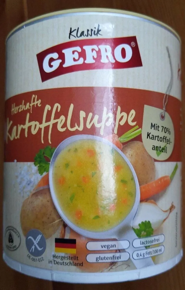 Herzhafte Kartoffelsuppe