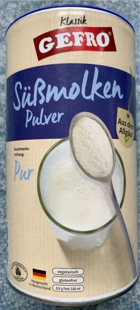 Süßmolkenpulver pur