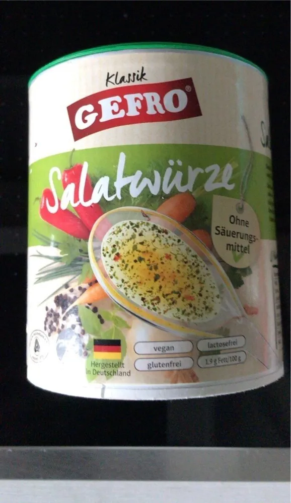 Gefro Salatwürze
