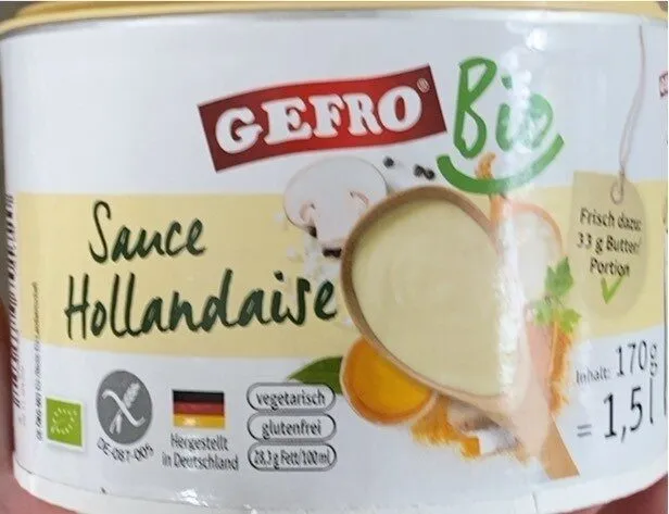 Gefro Bio Sauce Hollandaise