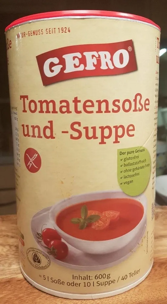 Tomatensoße und -suppe