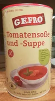 Tomatensoße und -suppe