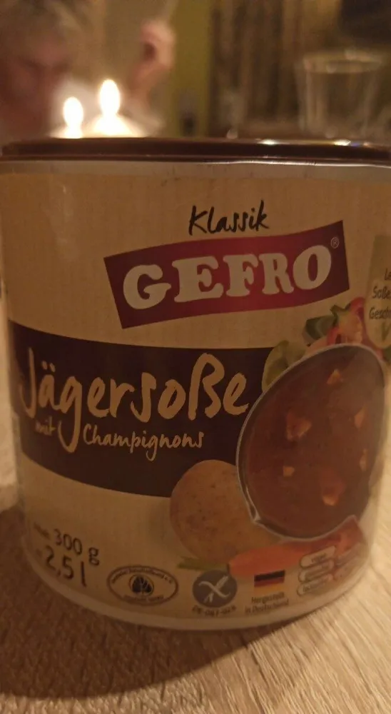 Jägersoße mit Champignons