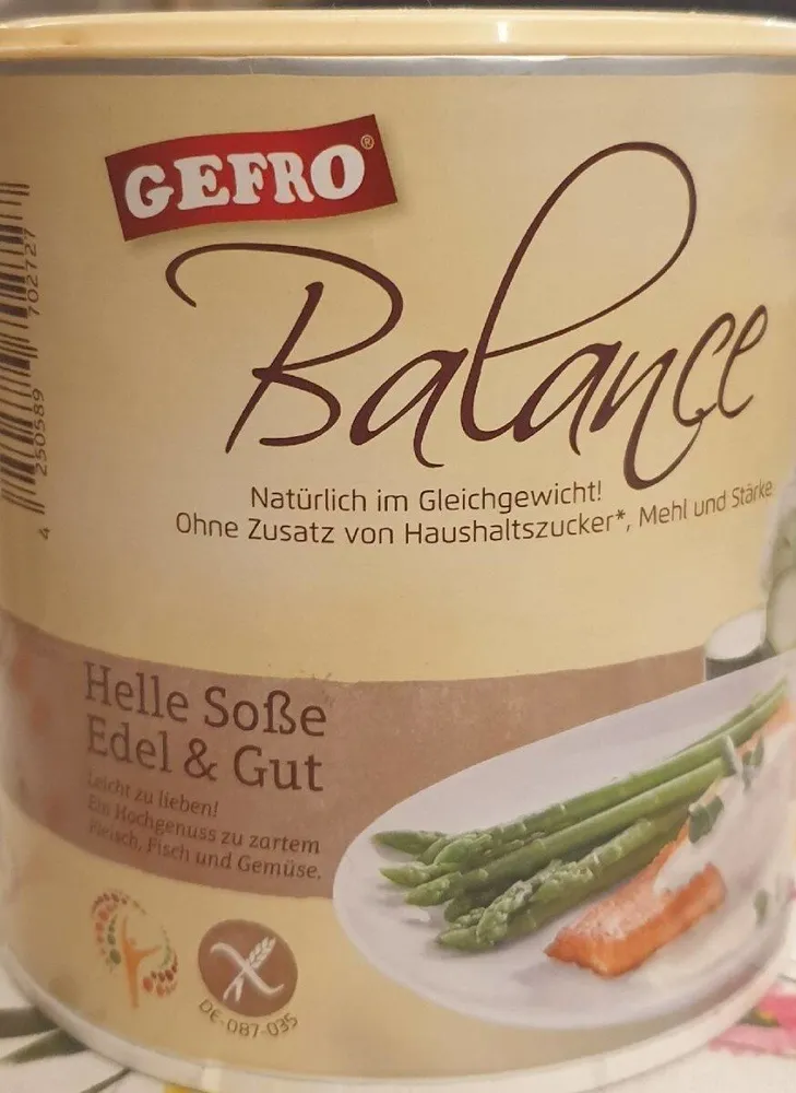 Balance Helle Soße Edel & Gut