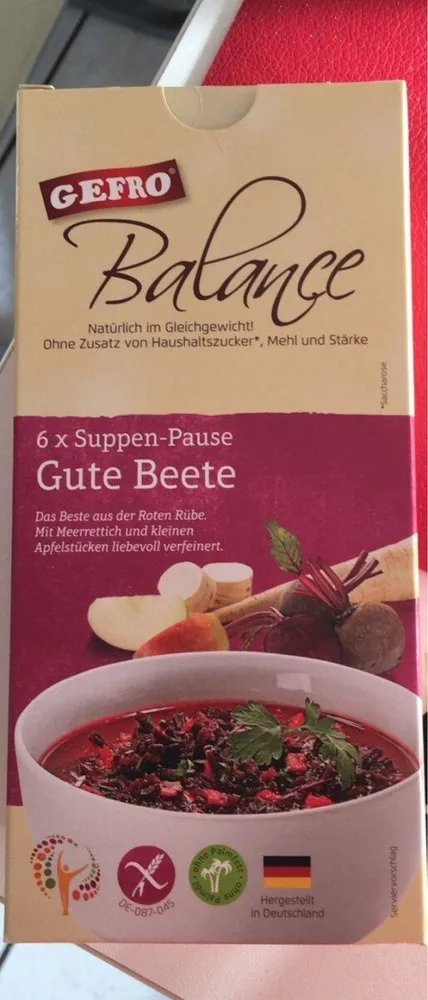 Gute Beete Suppe