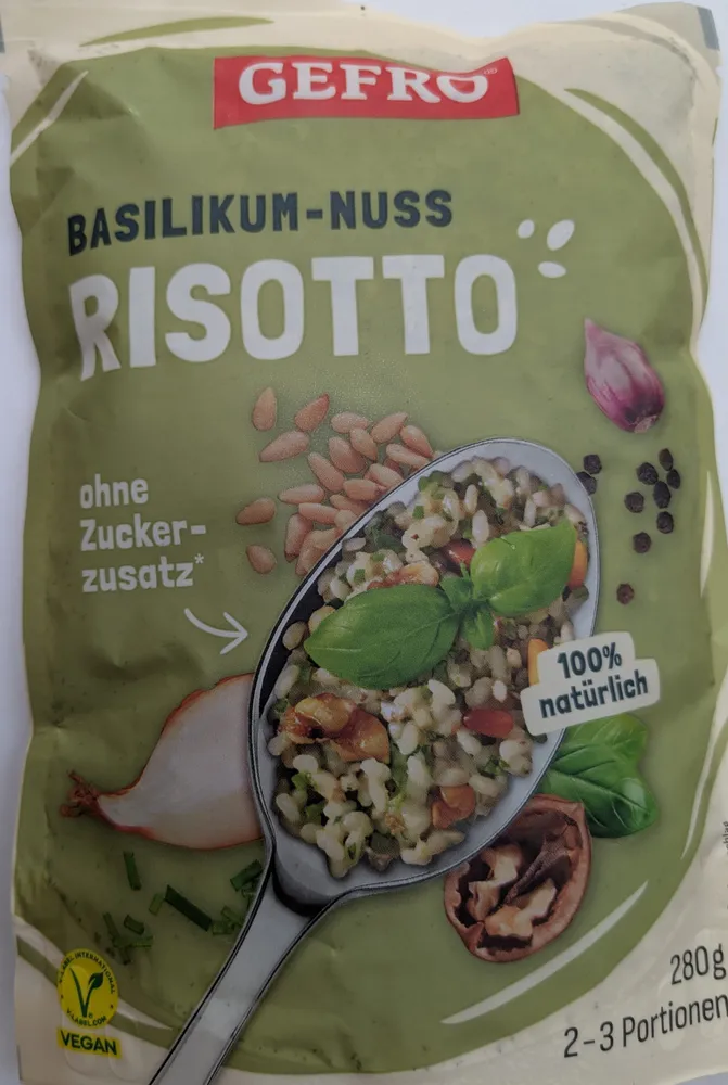 Basil Nut Risotto