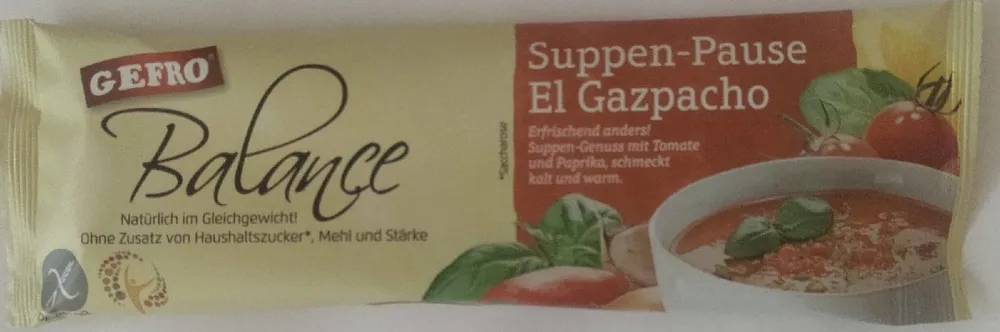 Suppen-Pause El Gazpacho