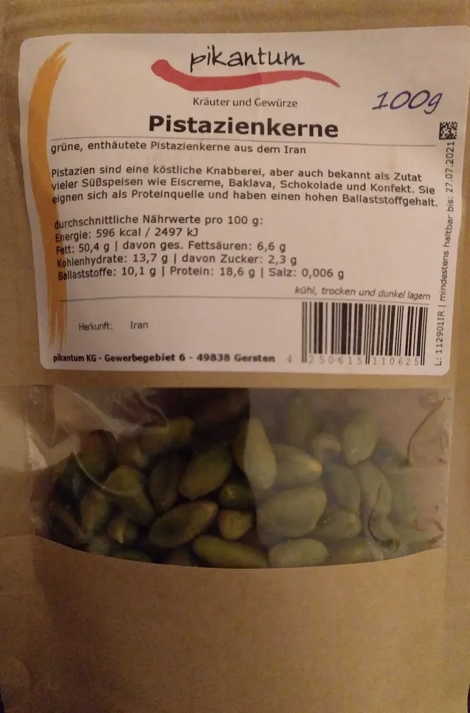 Pistazienkerne