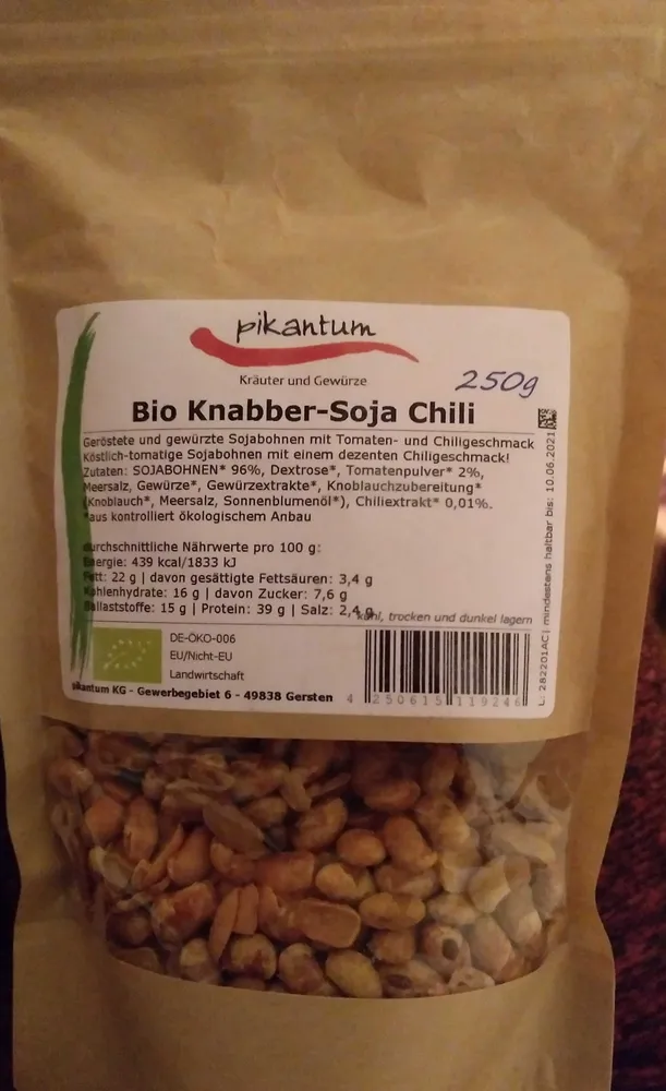 Bio Knabber-Soja-Chili
