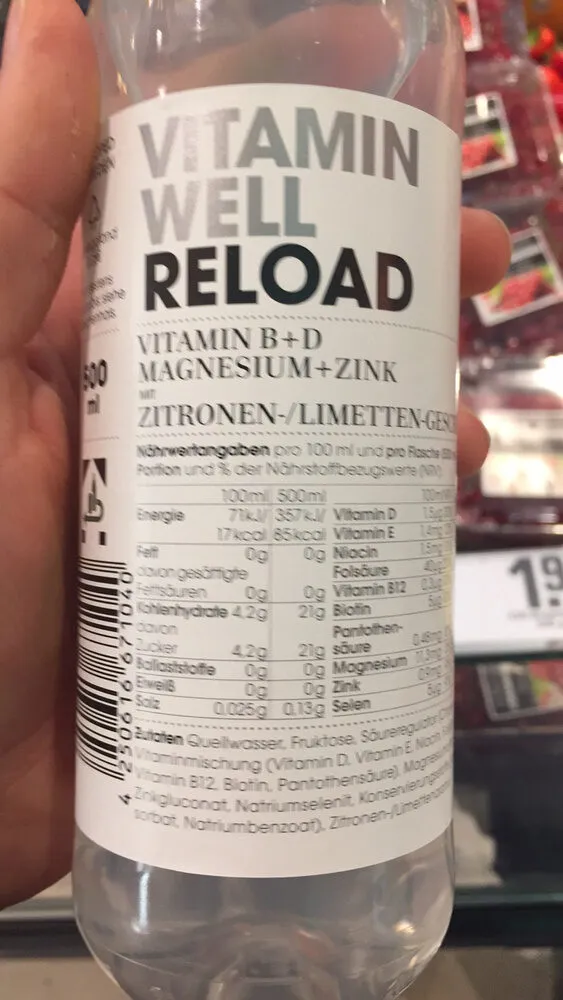 Reload - Zitronen-Limettengeschmack