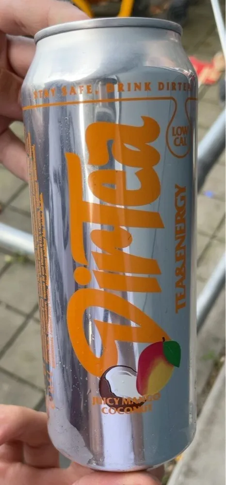 Dirtea energy juicy mango coconut