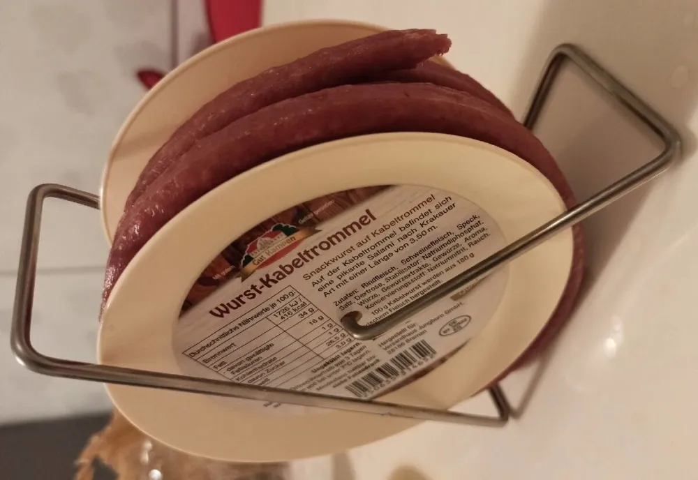 Wurst-Kabeltrommel
