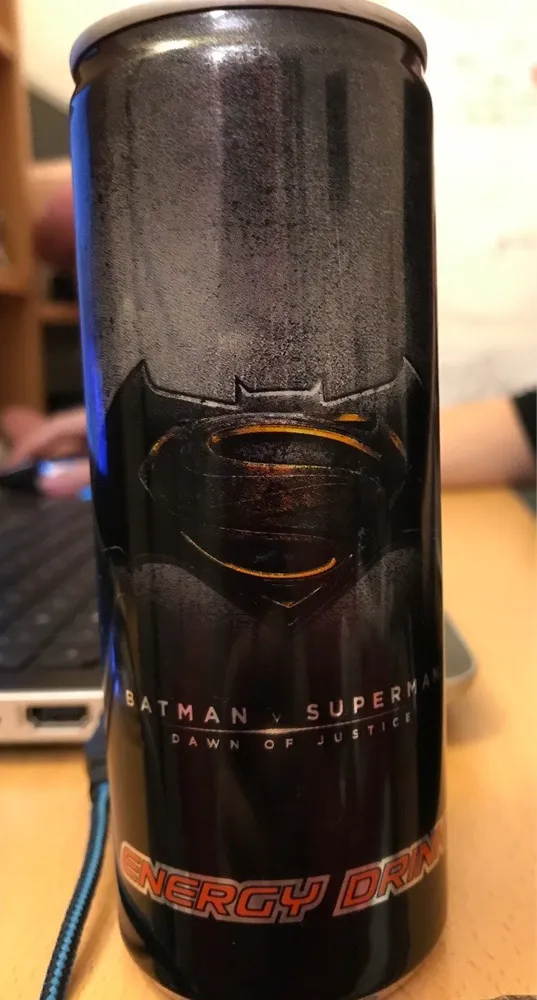 Energy drink Batman VS Superman