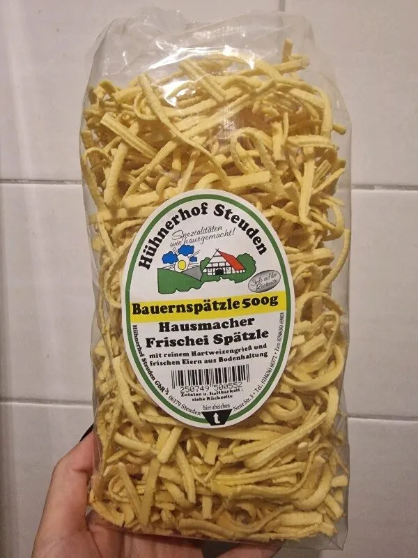 Frischei Spätzle