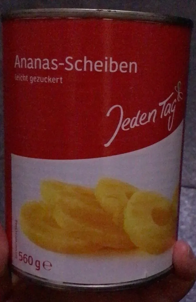 Ananas scheiben