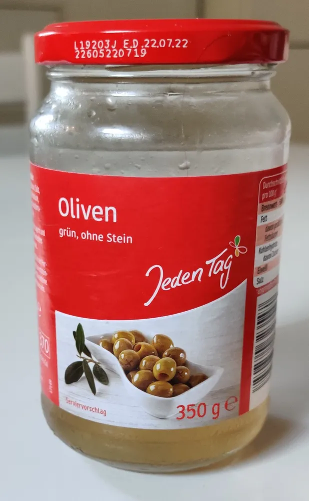 Oliven (grün, ohne Stein)