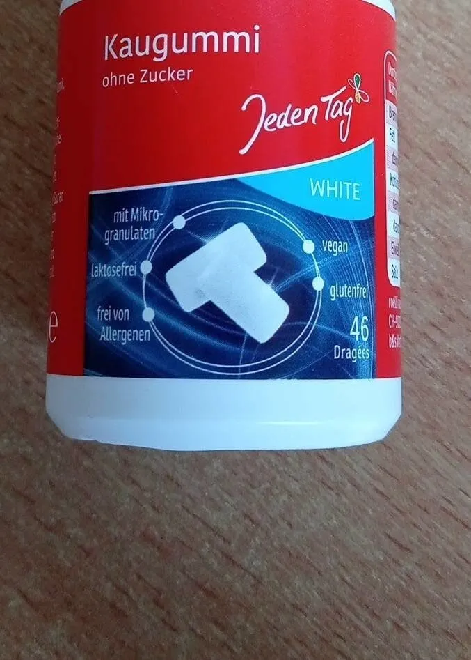 Kaugummis ohne Zucker