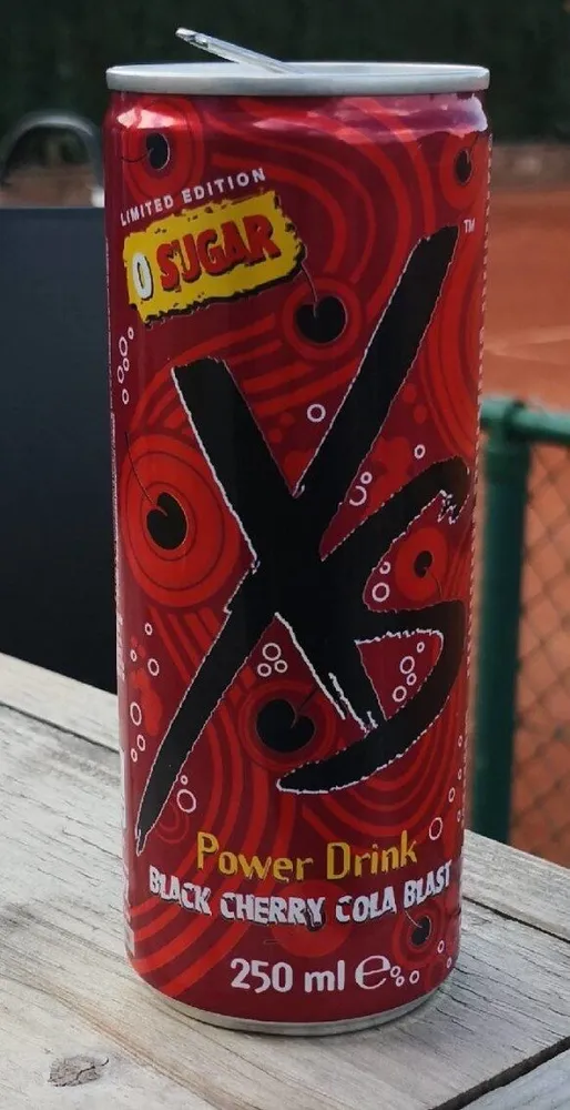 Xs Black cherry cola blast