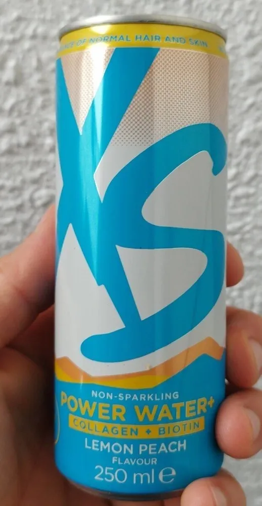 XS POWER WATER+ COLLAGEN+ BIOTIN LEMON PEACH