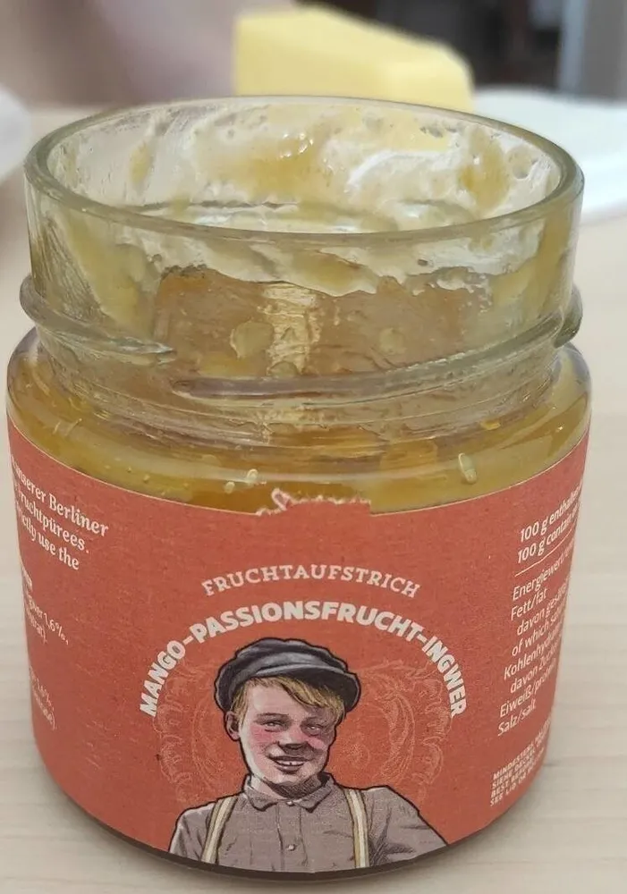 Fruchtaufstrich Mango-Passionsfrucht-Ingwer