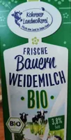 Frische Bauern Weidemilch Bio