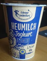 Heumilch Joghurt Stichfest