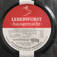 Leberwzrst  -hausgemacht-