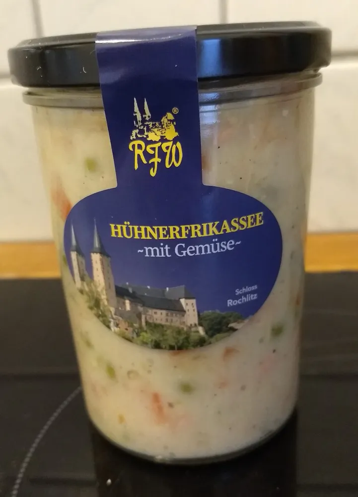 HÜHNERFRIKASSEE -mit Gemüse-