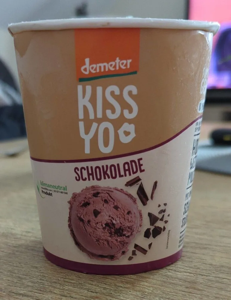Eiscreme Kiss Yo