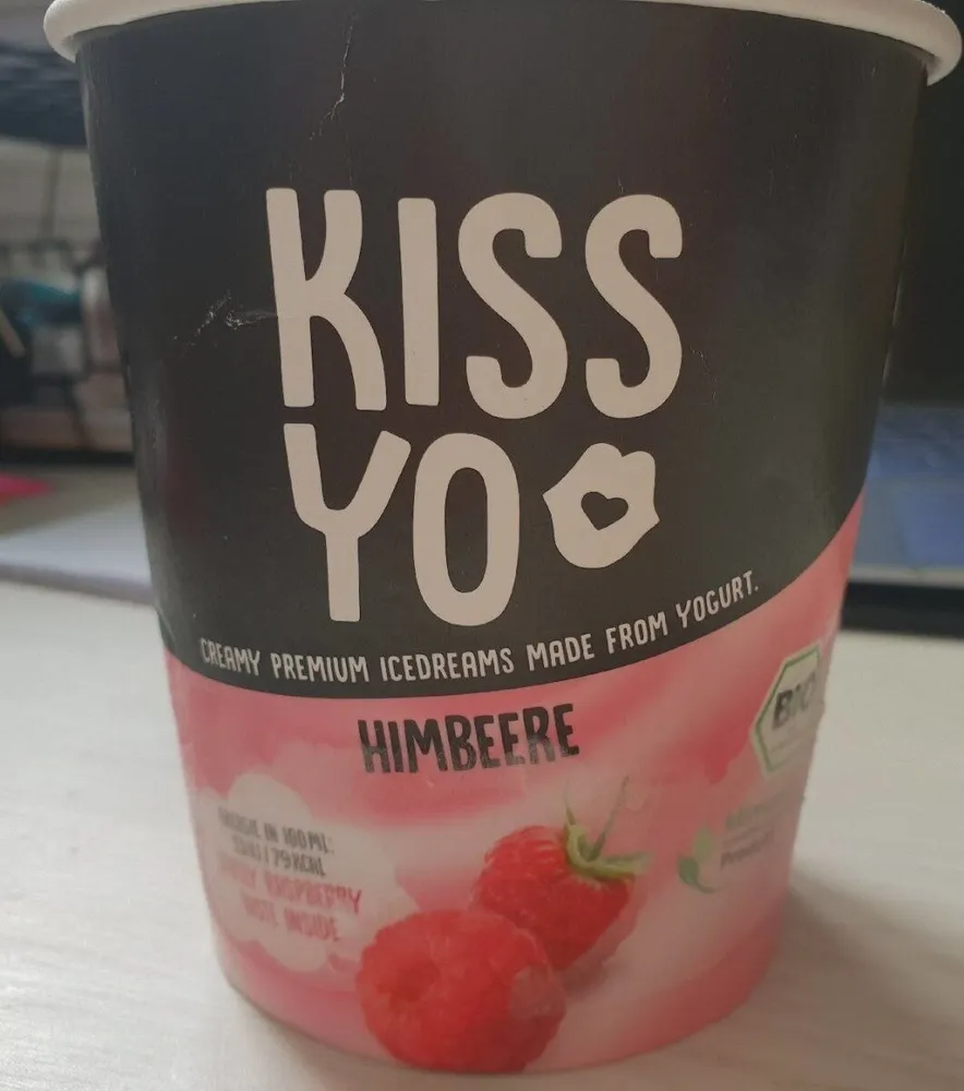 Himbeer Yogurt Eiscreme