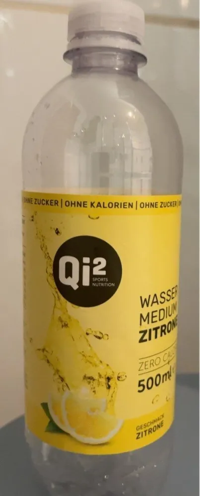 Wasser Medium Zitrone