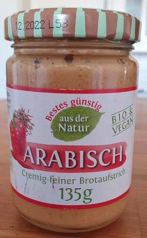 Arabisch Cremig-feiner Brotaufstrich