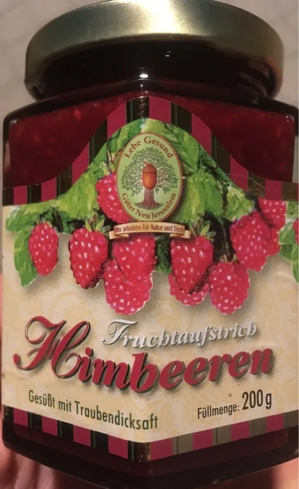 Fruchtaufstrich Himbeeren