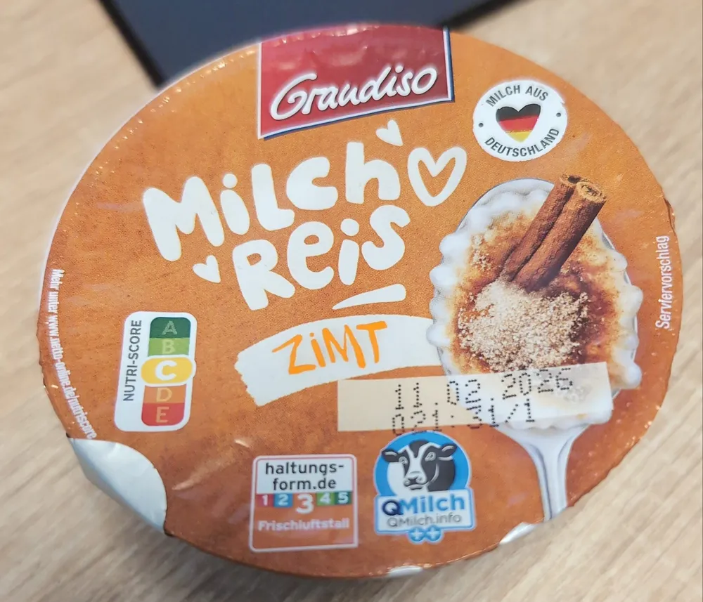 Milch Reis ZIMT