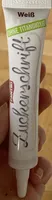 Zuckerschrift weiß