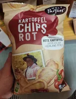 Kartoffel Chips Rot
