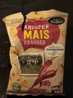 Knusper Mais Kracher mit Chili