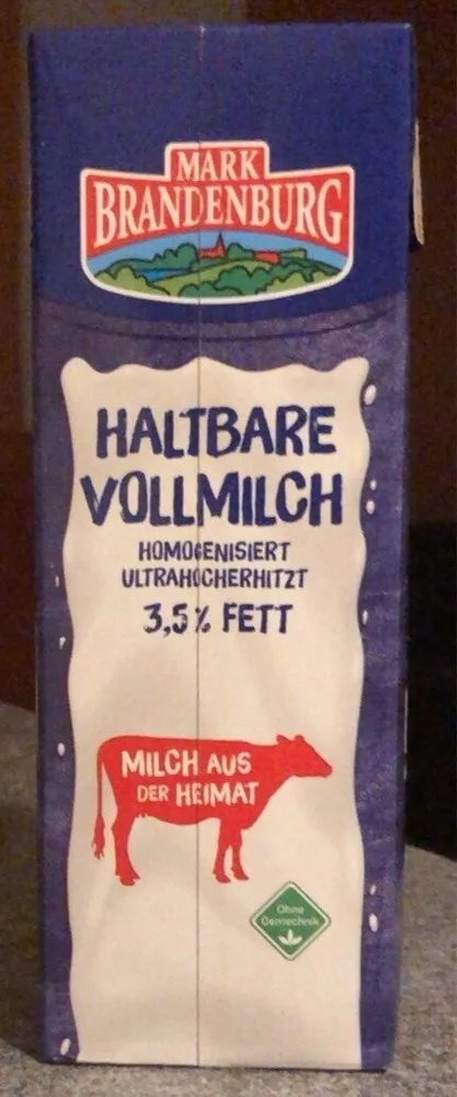 Haltbare Vollmilch 3,5% Fett