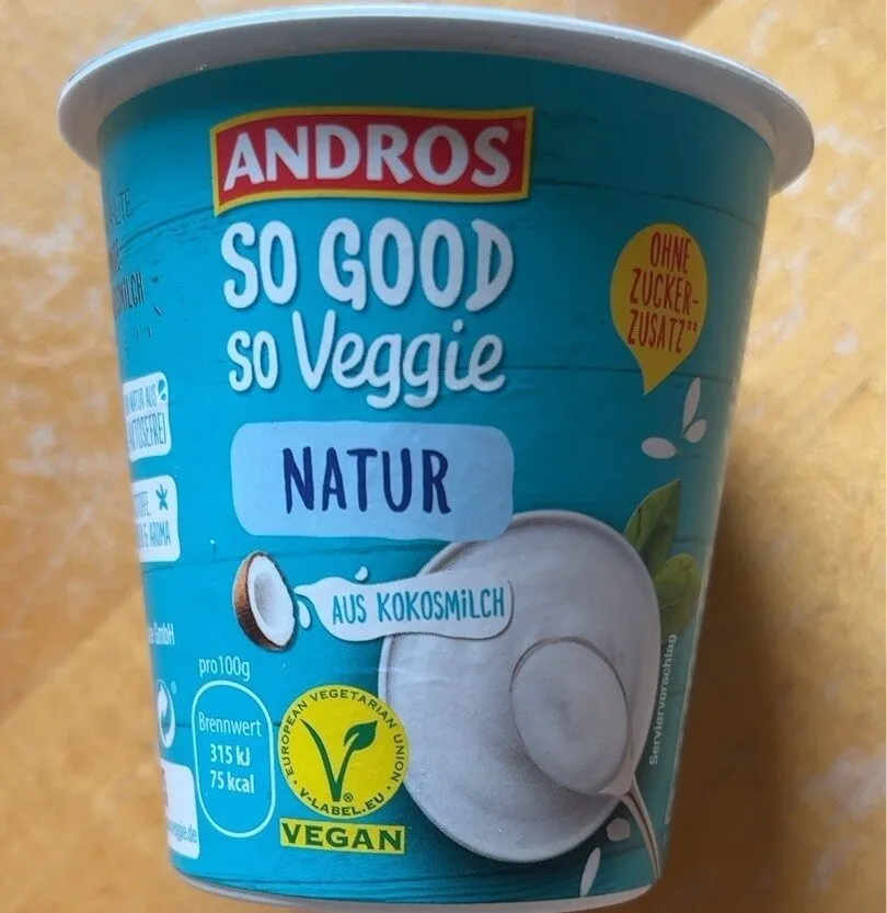 So good So veggie Joghurt