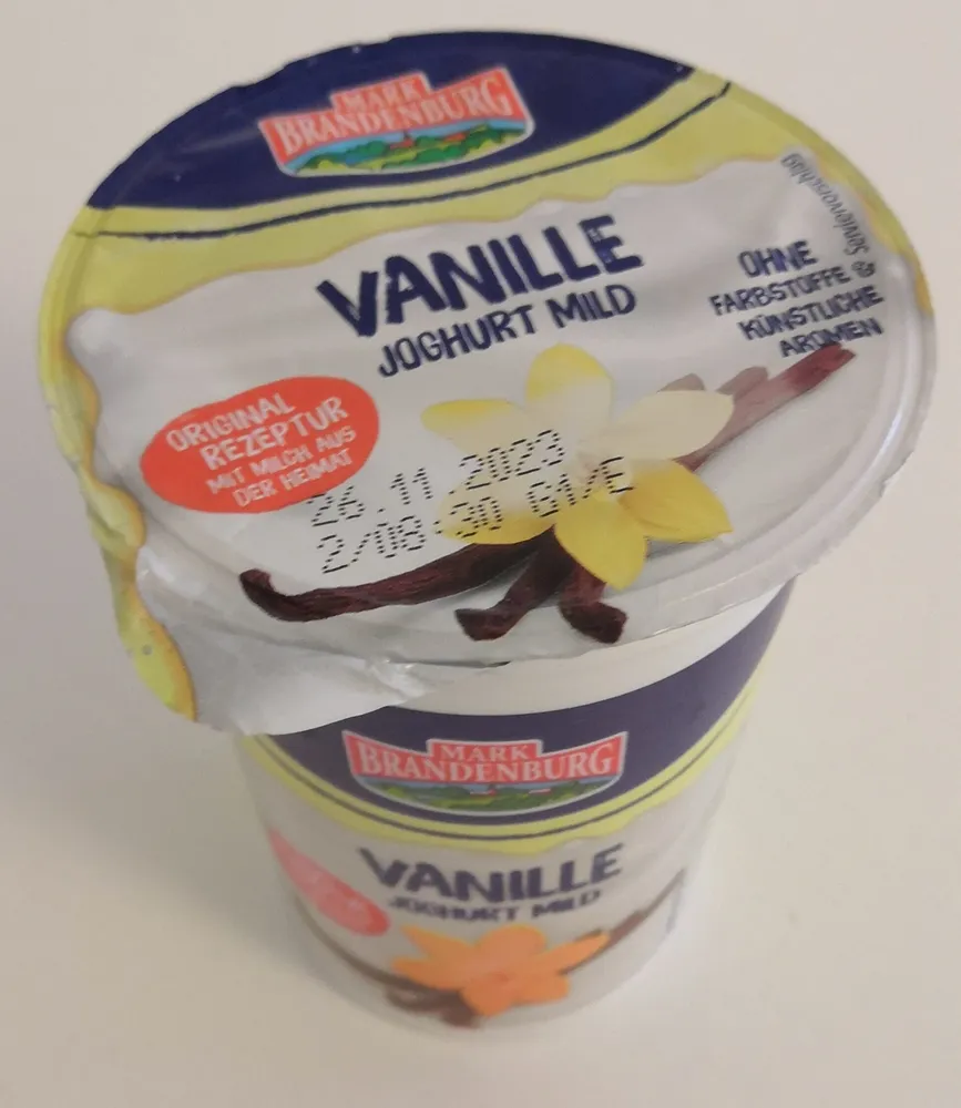 Vanillejoghurt mild