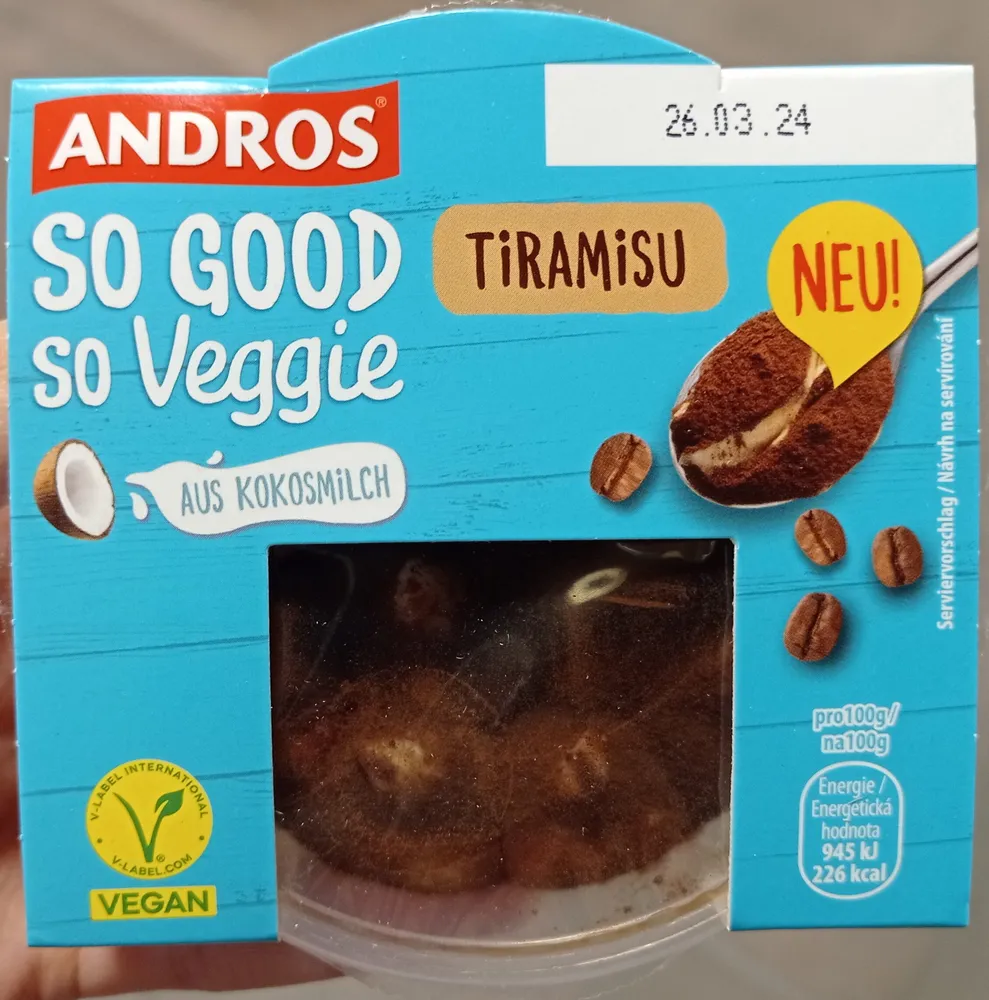 Tiramisu vegan