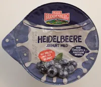 Joghurt mild Heidelbeere